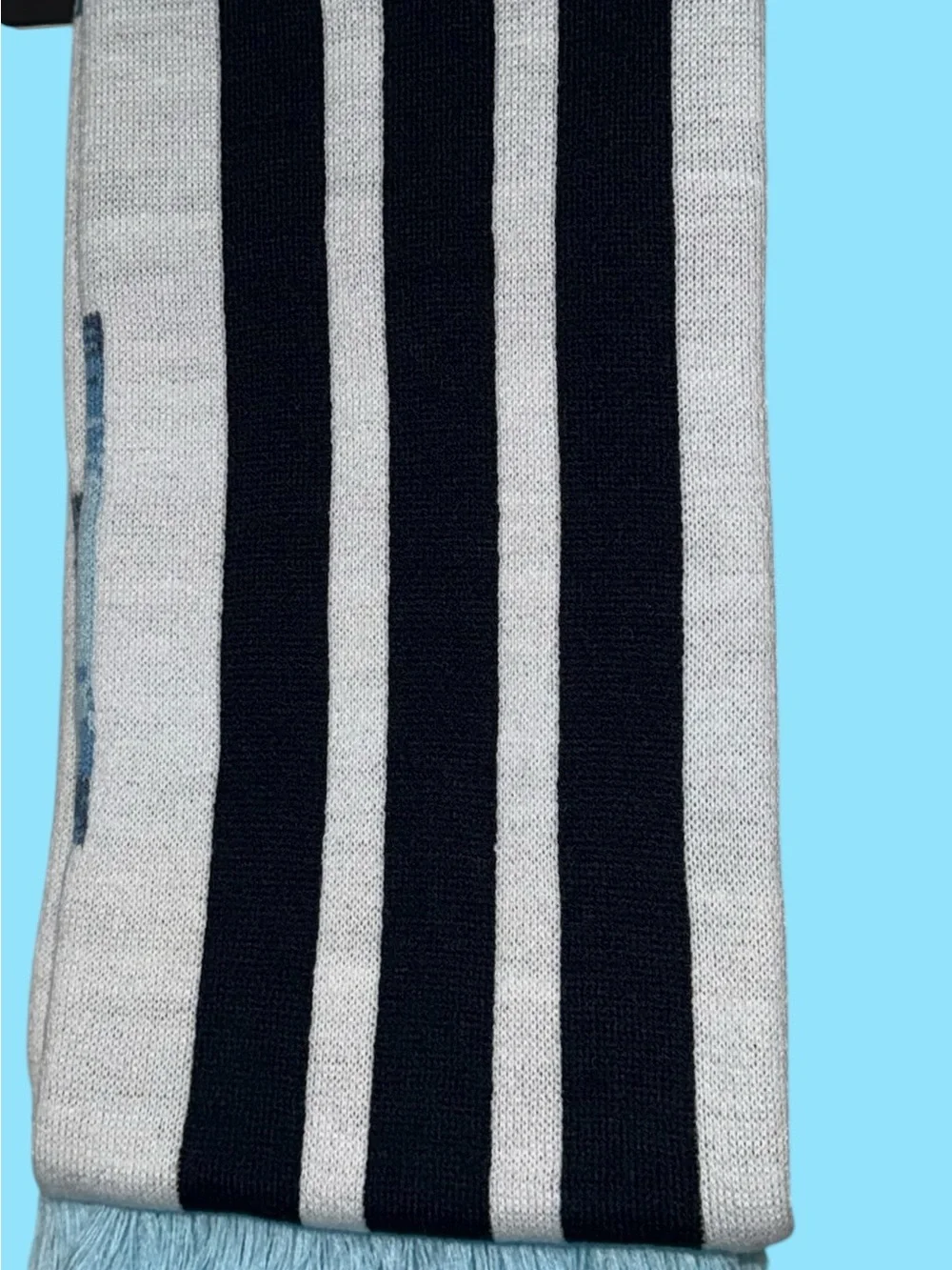Adidas Argentina 26. AFA Crest Light Blue & White Soccer Scarf. FIFA 2026. New